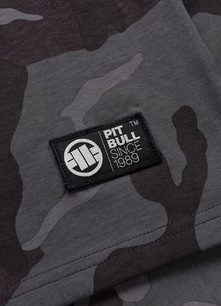 PIT BULL slim fit T-shirt "Classic Boxing" - all black camo