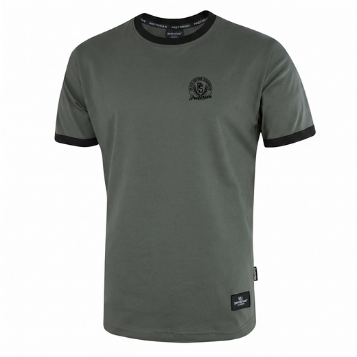 Pretorian Ringer "Honour" T-Shirt - Khaki