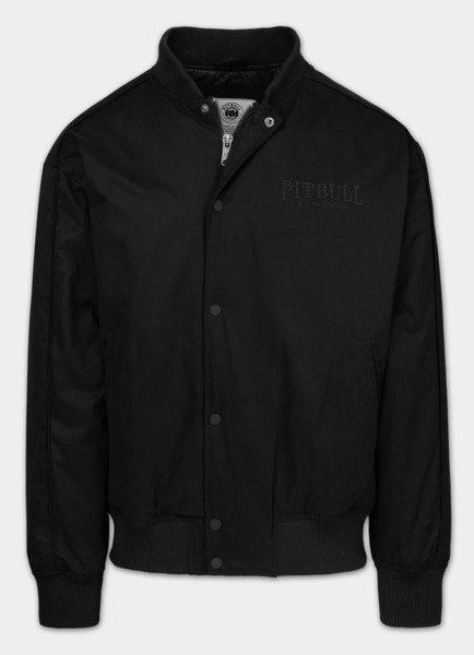 PIT BULL &quot;RADFORD&quot; transitional baseball jacket - black/black