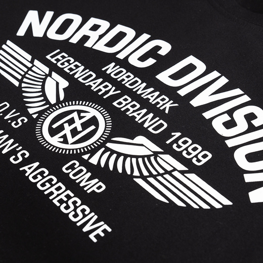 Longsleeve Dobermans Aggressive "N.DIVISION" LS409 - granatowy