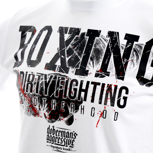 Koszulka T-shirt Dobermans Aggressive "Dirty Fighting TS270" - beżowa