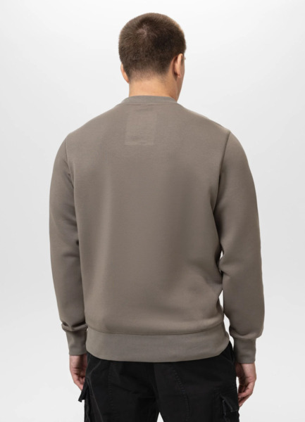 PIT BULL "SAMPSON" men's sweatshirt - brown