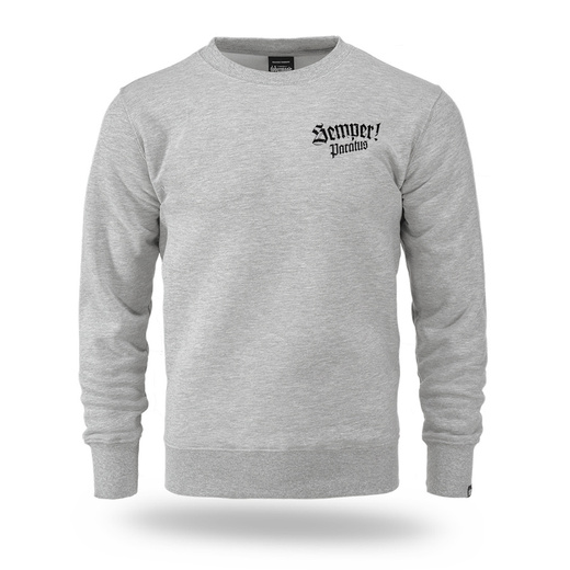 Bluza Dobermans Aggressive "SEMPER PARATUS BC412" - szara