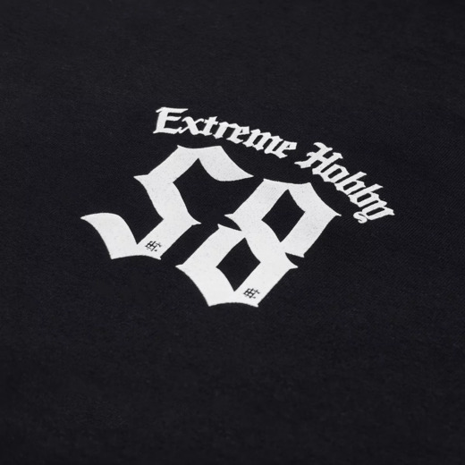 Bluza klasyczna Extreme Hobby "58 DIVISION"- czarny