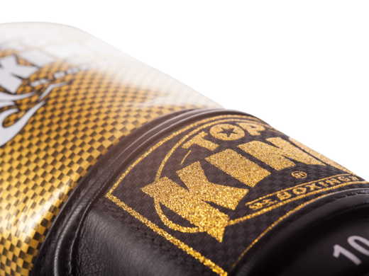 Rękawice bokserskie Top King TKBGEM-02GD "EMPOWER CREATIVITY" (black/gold) "K"