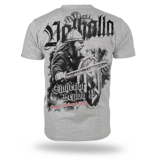 Koszulka T-shirt Dobermans Aggressive "EINHERJAR LEGION TS421" - szara