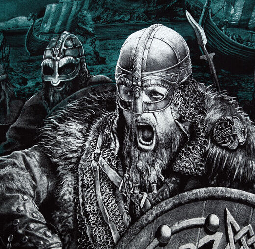 Longsleeve koszulka "Viking - Offensive" HD