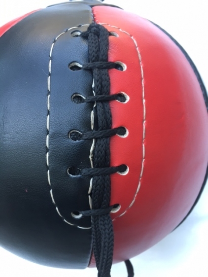 Gruszka Bokserska Piłka Refleksówka Masters czarno - czerwona SPT-10