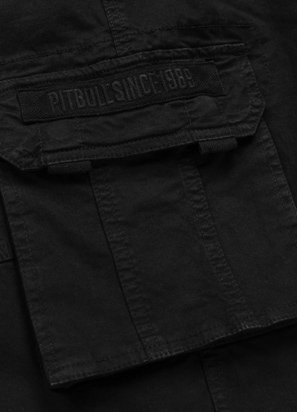 Szorty bojówki PIT BULL "VOLMER" - czarny