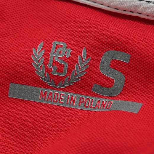 Koszulka polo Pretorian Line "Old Rules" 3D - czerwona