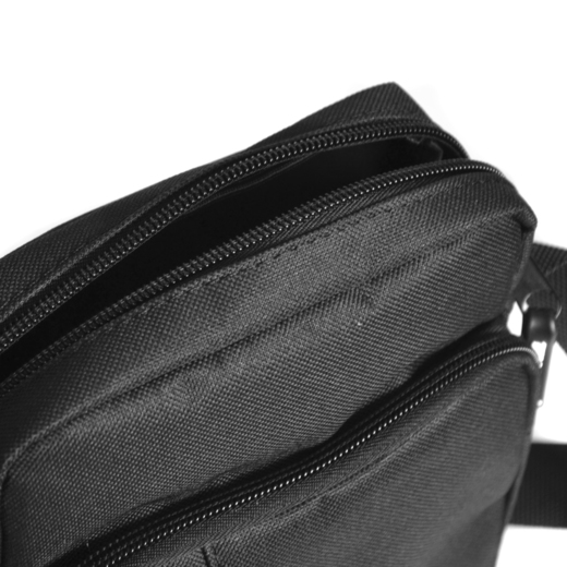Shoulder bag Pretorian "Shield - Black" - black