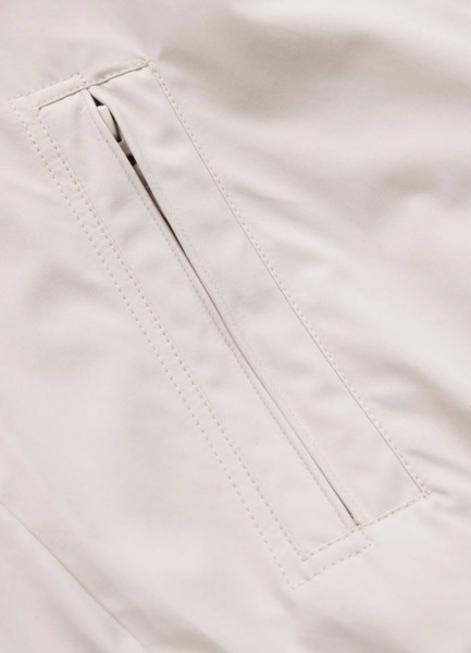 Kurtka przejściowa męska z kapturem PIT BULL "2 Color Longwood" - żółty/czarny/off-white