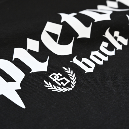 Pretorian Ringer "Back to classic" T-shirt - black