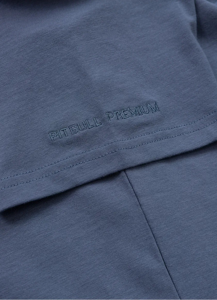  PIT BULL Slim Fit Men&#39;s T-Shirt &quot;USA CAL&quot; - Dark Blue