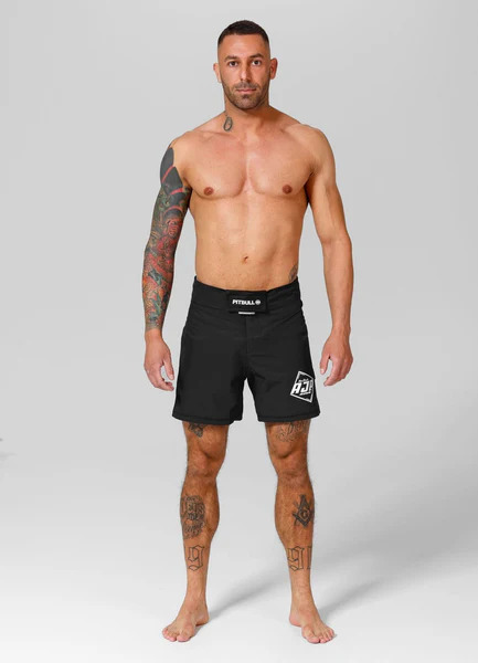 PIT BULL Performance Pro plus &quot;AJP&quot; training shorts - black