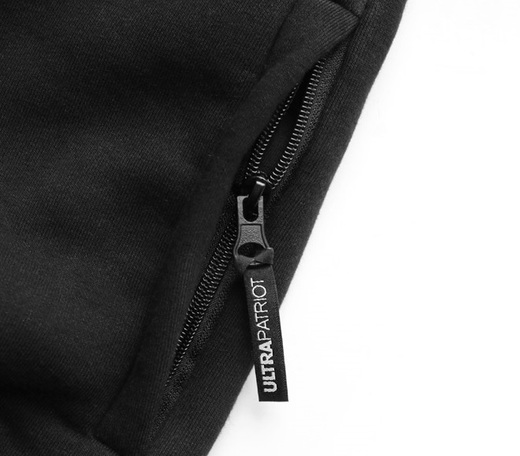 Bluza z kapturem UltraPatriot "Maska" - czarna