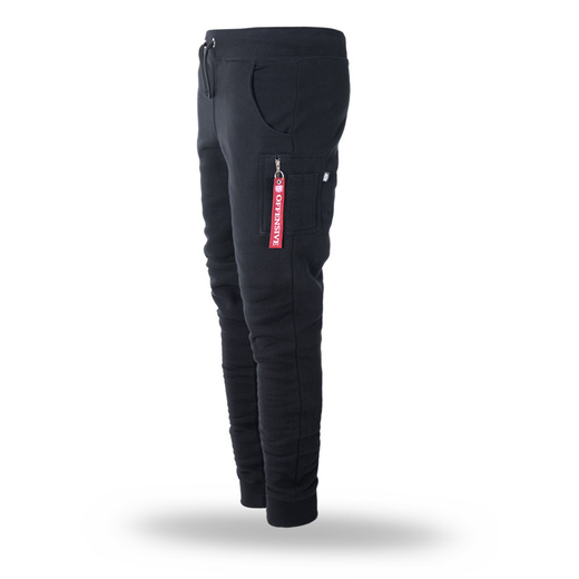 Spodnie dresowe Dobermans Aggressive "UNITED FIGHT DOBERMANS SPDK279" - czarne