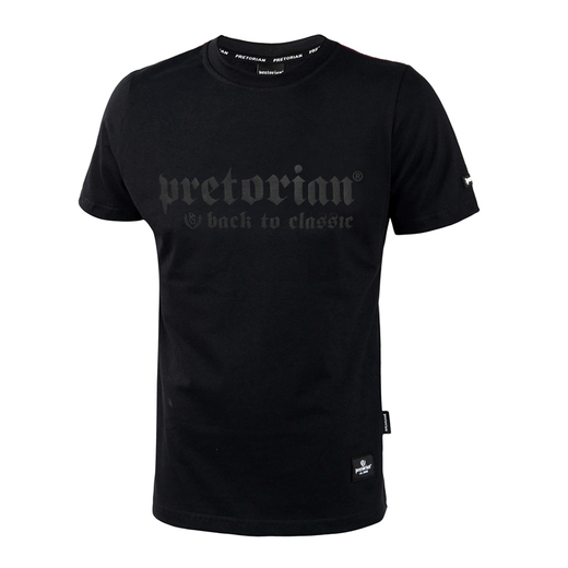 Koszulka Pretorian "Back to classic - black" - czarna