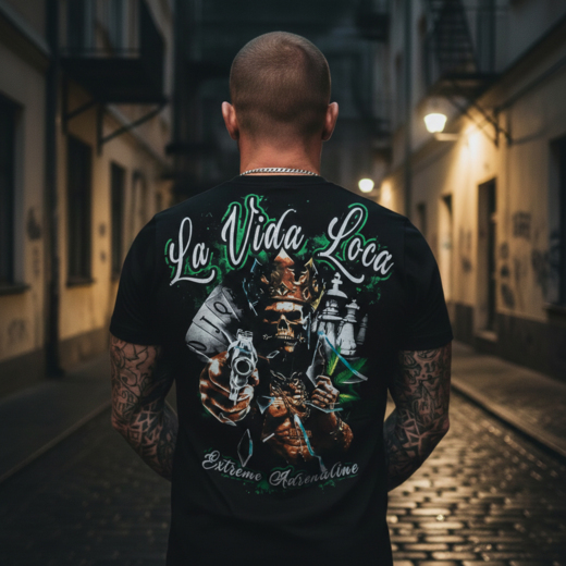 Koszulka Extreme Adrenaline "La vida loca" 