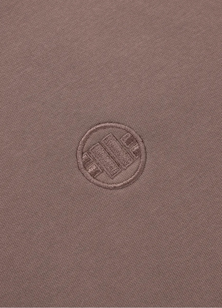 PIT BULL Washed Men&#39;s Sweatshirt &quot;Lancaster II&quot; - Burgundy