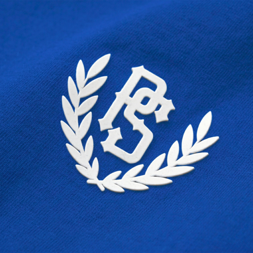 Koszulka polo Pretorian Line "PS 3D white" - niebieska
