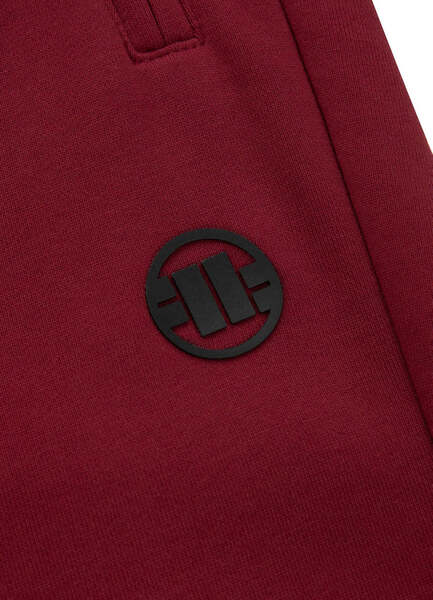 Spodnie dresowe PIT BULL "TERRY EVERTS" - bordowy