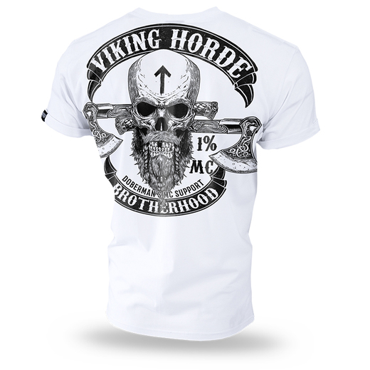 Dobermans Aggressive T-shirt &quot;Viking Horde TS212&quot; - white