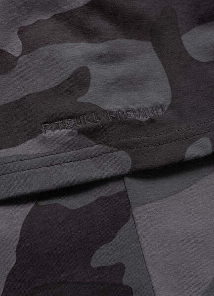 PIT BULL slim fit T-shirt "Classic Boxing" - all black camo