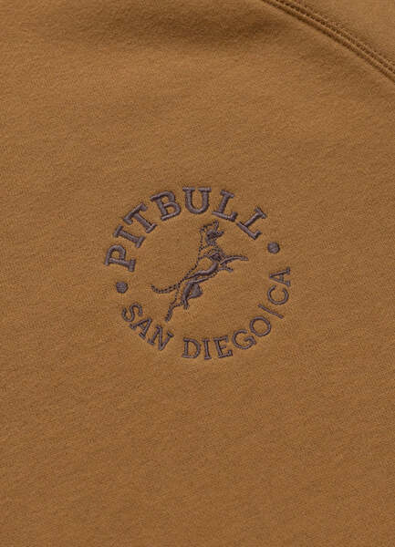 Bluza PIT BULL "SAN DIEGO CA" - miodowy