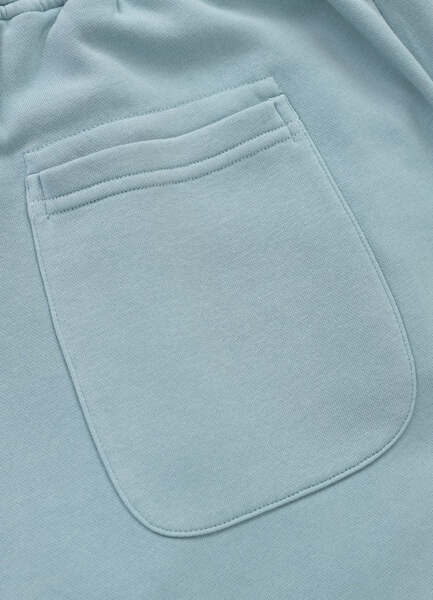 Szorty dresowe męskie WASHED PIT BULL "LANCASTER II" - niebieski