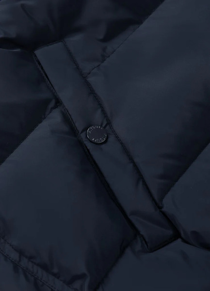 Kurtka zimowa męska z kapturem PIT BULL "GOPHER" - granatowy