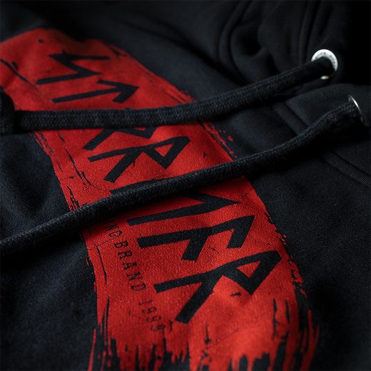 Bluza z kapturem Dobermans Aggressive "STORMER BK387" - czarna