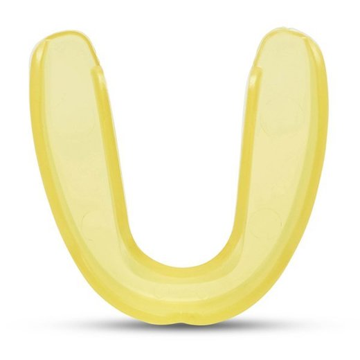 Leone "BASIC" single mouthguard - yellow