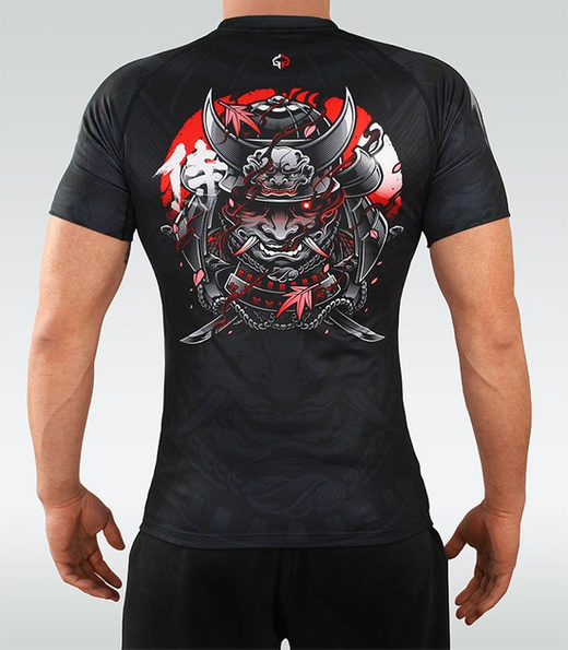 Rashguard Ground Game "Samurai 2.0" krótki rękaw