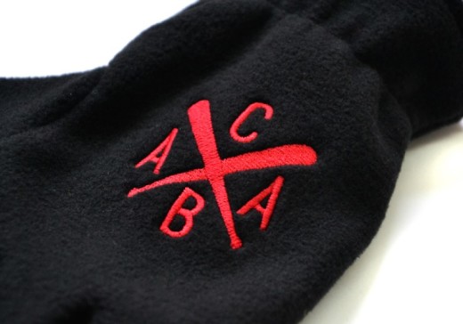 Rękawiczki polarowe Extreme Adrenaline "ACAB" 