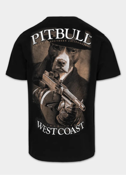 PIT BULL &quot;TOMMY GUN&quot; Men&#39;s T-Shirt - Black