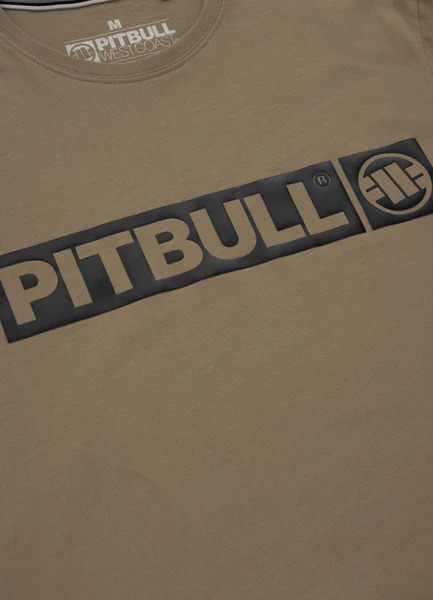Koszulka PIT BULL "Hilltop" 170 - brązowa