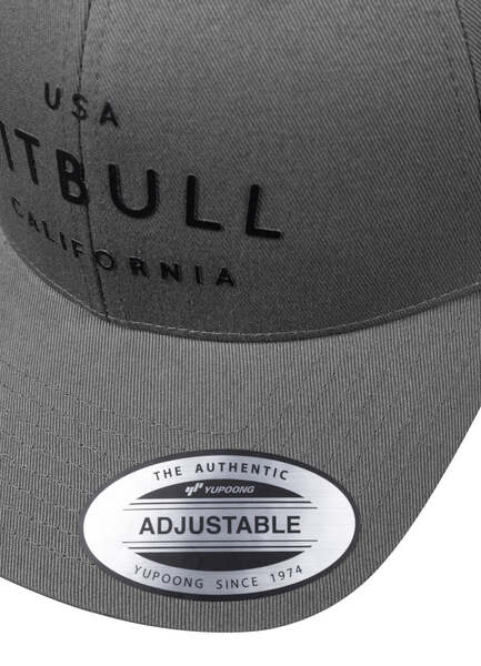 PIT BULL "USA CAL" Snapback Cap - Graphite