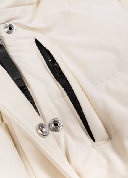 PIT BULL &quot;AZALEA&quot; quilted winter jacket with hood - light sand