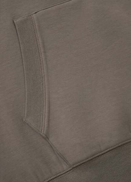 Bluza męska z kapturem PIT BULL "SAMPSON" - szarobrązowy