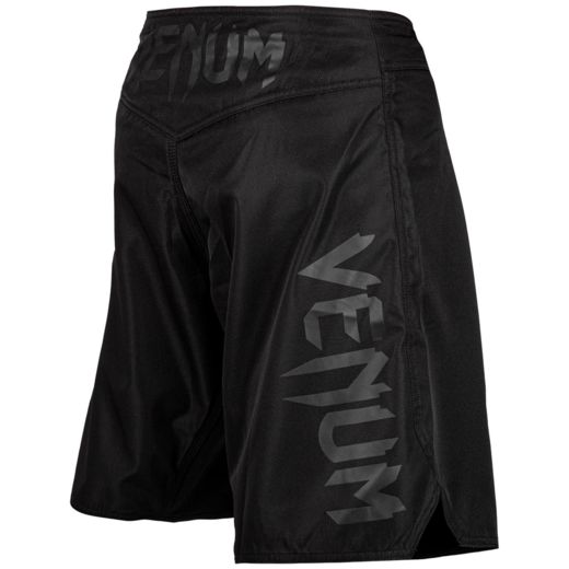 Venum LIGHT 3.0 FIGHTERSHORTS Black / Black training shorts