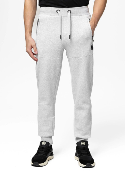 Spodnie dresowe PIT BULL "SMALL LOGO HD" - szary