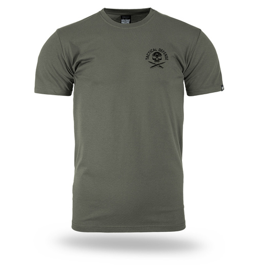 Koszulka T-shirt Dobermans Aggressive "TACTICAL DEFENSE TS399" - zielony