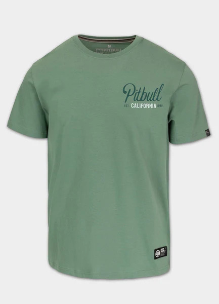 Koszulka męska PIT BULL "SAN DIEGO BORN" - miętowy