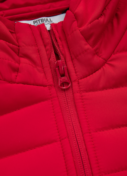 Women&#39;s spring jacket PIT BULL &quot;Dillard&quot; &#39;22 - red