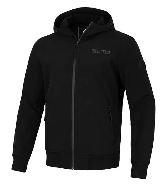 Kurtka softshell PIT BULL "Midway II" - czarna