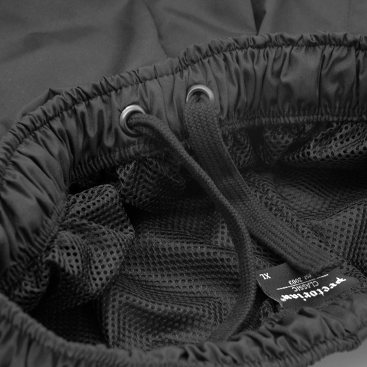 Spodenki poliestrowe Pretorian "Pretorian est. 2003" - czarne