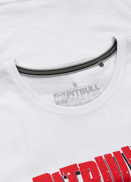 PIT BULL "REBEL BORN" Women's T-shirt - White
