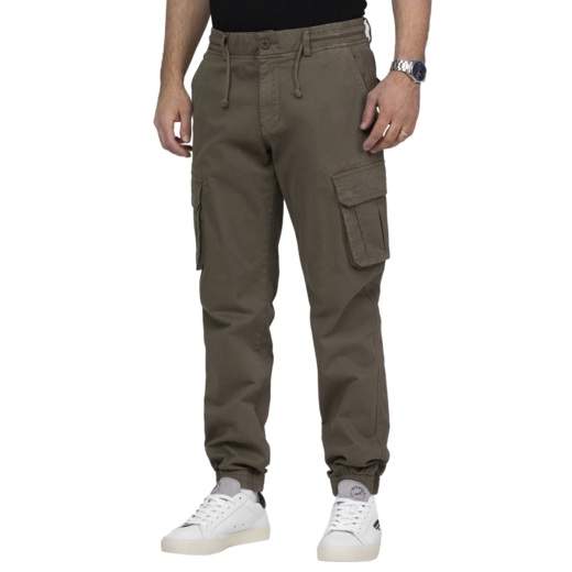 Spodnie bojówki Jogger PIT BULL "PROCTOR" - oliwkowy