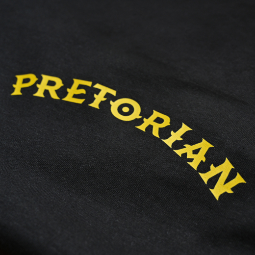 Bluza z kapturem Pretorian "Mondo Cane" - czarna